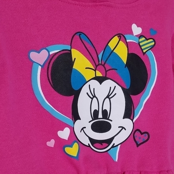 Disney Minnie Mouse Pullover Hoodie 18m - Picture 3 of 4